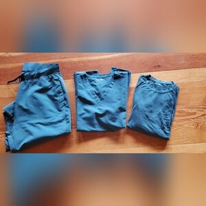 Mandala Scrub Set Midnight Green XLT/ XL